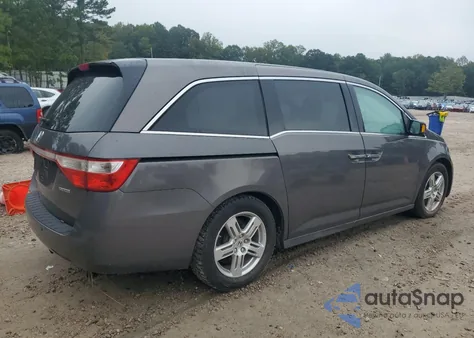 2012 Honda Odyssey Touring из США, поврежденный, VIN 5FNRL5H90CB087158